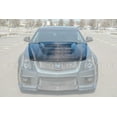 thumbnail image 2 of Replacement For 2009-2015 Cadillac CTS-V Models | Performance Package Fiberglass - Primed Black Replacement Front Middle Vented Scoop Extractor Front Bumper Hood Cover, 2 of 12