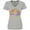 AC-Heather Grey, variant on Inktastic Have the Courage to Be Kind Watercolor Rainbow Women's V-Neck T-Shirt