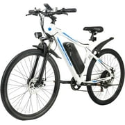 Vélo électrique Wheelspeed 27,5", moteur 500 W pour adultes, 91 km d'autonomie et 32 km/h VTT électrique avec suspension verrouillable, vélo électrique Shimano 7 vitesses