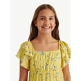 thumbnail image 3 of Justice Girls Flutter Sleeve Dress, Sizes XS - XLP, 3 of 6