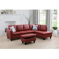 thumbnail image 2 of Ponliving Furniture 3-Pieces Living Room Sofa Set, 2 of 5