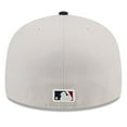 thumbnail image 4 of Men's New Era  Khaki/Black Seattle Mariners 2024 Fourth of July 59FIFTY Fitted Hat, 4 of 6