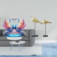 thumbnail image 2 of Escultura De Cisne De Madera Acrílica, Estatua De Pájaro, Centro De Mesa, Figura De Animal Moderna, Decoración, Estantería, Oficina, Dormitorio, Adorno, 2 of 8
