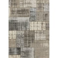 thumbnail image 3 of Kylie Collection - Grey/Cream Vintage Patchwork Rug - 7'6" x 10'10", 3 of 5