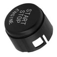 thumbnail image 2 of 10 cubiertas para interruptor de botón de arranque y parada del motor para BMW F01 F02 F10 F11 (Negro), 2 of 4