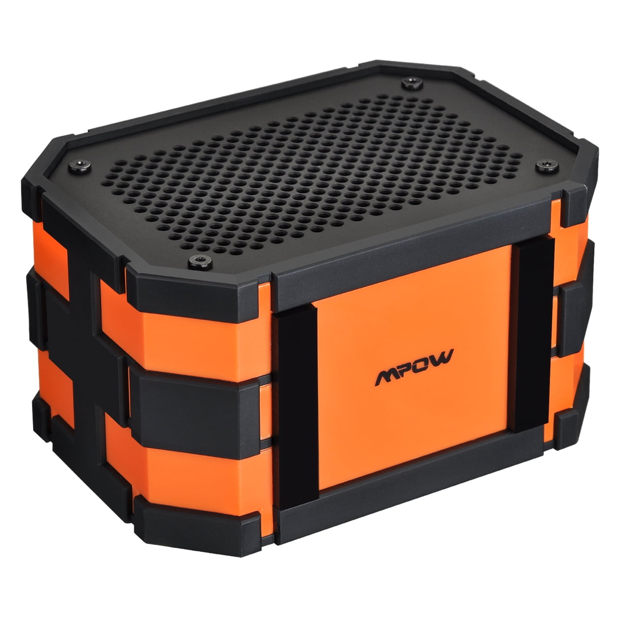 Mpow Armor Portable Wireless Bluetooth Speakers with Extral 1000 mAh  Emergency Power Bank and Splashproof Shockproof Dustproof for  Outdoor/Shower (Orange) - Walmart.com
