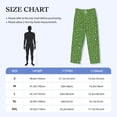 thumbnail image 4 of Lsque Kiwi Fruit Print Men's Pajama Pants, Lounge Pant - Comfortable Home Wear,Elastic Waistband, Stylish Design-Medium, 4 of 9