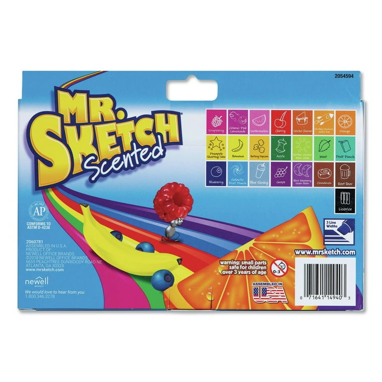 Mr sketch 2024 scented markers