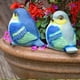 thumbnail image 4 of Estatua de pájaros al aire libre Sunnimix Jay Azul Izquierda 22x14x23cm, 4 of 8