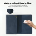 thumbnail image 2 of Mobile Pixels PU Leather Desk Mat - Set Sail Blue  115-1001P03, 2 of 6