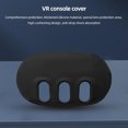 thumbnail image 1 of Cubierta protectora de silicona VR para la cara frontal de Oculus Quest 3 (negro), 1 of 6
