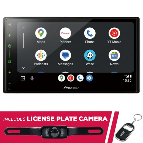 New Pioneer DMH-W3000NEX 6.8" Multimedia w/ License Plate Rear View Camera