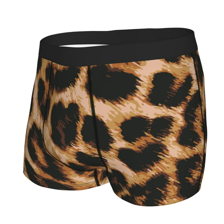 Leopard print boxer shorts clearance
