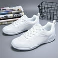 thumbnail image 2 of YOURDIARY Women's White Cheerleading Shoe Athletic Training Competition Sneakers Comfortable Lightweight Tennis Shoes, 2 of 8