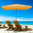 thumbnail image 6 of Yescom 10x6ft Universal Replacement Umbrella Canopy with Tippet Top Cover Patio Beach, 6 of 8