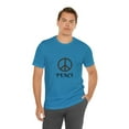 thumbnail image 6 of Peace Sign Unisex Jersey Short Sleeve T-shirts, 6 of 12