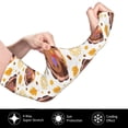 thumbnail image 3 of Balery Fall Turkey Cooling Arm Sleeves for Men & Women – Breathable, Moisture-Wicking Arm Sleeves for Women, Men & Kids, 3 of 8