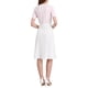 thumbnail image 3 of Vestido de suéter a rayas para mujer INSPIRE CHIC, vestido de punto de manga corta con vuelo para el verano 2025, 2XL, rosa claro, 3 of 5