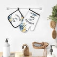 thumbnail image 5 of Gigi Gifts for Grandma Oven Mitts and Pot Holders Sets, Gifts for Gigi from Grandkids Kitchen Decor Accessories Sets, World‘s Best Gigi Heat Resistant Oven Glove Potholders for Kitchen Cooking, 5 of 6