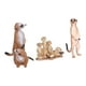 thumbnail image 2 of Figura decorativa de suricata, estatuilla de suricata, figura de suricata linda simulada, modelo de suricata, juguete, solución innovadora, 2 of 8