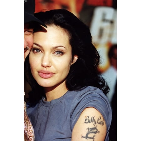 Angelina Jolie (WBilly Bob Thornton) 2000 By Robert Bertoia Celebrity (16 x 20)
