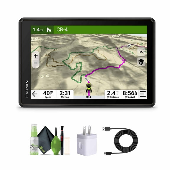 Garmin Tread 2 - Overland Edition, Rugged 8-inch Touchscreen All-Terrain GPS Navigator, Trail Routing, Satellite Imagery, for Off-The-Grid Travels Navigation Bundle With Cleaning kit   More