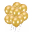 thumbnail image 2 of Globo Metálico Dorado del Numero 9 Blogos 50pz Globo #9, 2 of 3