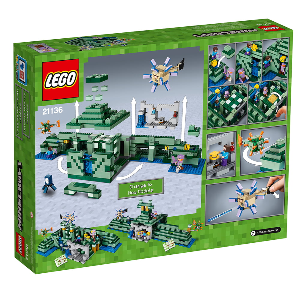 LEGO Minecraft The 21136 (1,122 Pieces) - Walmart.com