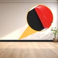 thumbnail image 4 of 4 Inch X 60 Feet Flexible Baseboard Molding Trim, Flexible Wall Base, Baseboard Trim, Peel and Stick Molding Wall Trim for Kitchen, Office, Bedroom, Hotel (Black), 4 of 9