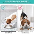 thumbnail image 4 of Seahorse Fish Ocean Dog Food Mat – Marine Creatures Pet Feeding Mat 17x30, Non-Slip, Absorbent, Quick Dry, Waterproof, Easy Clean, 4 of 7