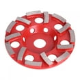 Diamond Grinding Cup Wheel for Cement Concrete Stone 125mm/4.9in, 14