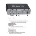 thumbnail image 2 of Mezclador de audio BOYA BY-AM1 Interfaz de audio USB con 6,35 mm/XLR, 2 of 8