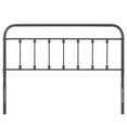 thumbnail image 3 of Pemberly Row King Modern Powder Coated Iron Headboard in Gray Finish, 3 of 6