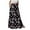 Black, variant on vigerkar Womens Casual Boho High Waisted Flowy Maxi Skirts Trendy Floral Cute Long Skirts with Pockets 2025 Light Gray, L