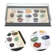thumbnail image 3 of Gemstones, 15 Kinds Unique Shapes Gemstones Kit  For Collection For Decoration, 3 of 8