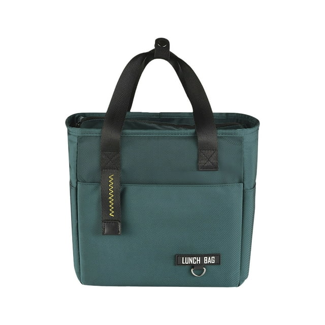 EGNMCR Lunch Sac à, Sac à Lunch Femme Sac à Lunch Isolé pour Femme Compact Réutilisable Fourre-Tout Sac Isotherme Seau à Lunch Tapis de Bureau