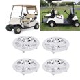 thumbnail image 4 of 8 Inch  Cart Hub , Glossy  Wheel Rim Protector High Hardness Easy To Install  for  Cart, 4 of 8