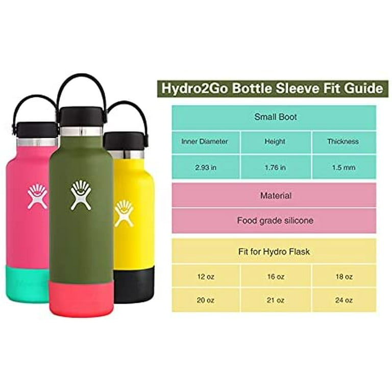 Water Bottle Silicone Boot Rhombus Texture Vacuum Cup Bottom