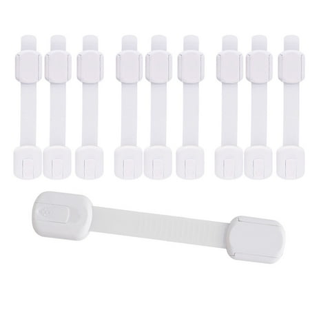 10 Pieces Child MIni Safety Lock For Cabinet Kitchen Ovens Toilet Seats