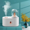 thumbnail image 3 of Humidificador Sunnimix 350 ml Niebla Silenciosa Recargable con Difusor de Luz Rosado, 3 of 8