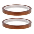 thumbnail image 4 of OUNONA 2 Pcs High Temperature Resistant Tape Electrical Tape 3300X0.8X0.1CM Brown, 4 of 8