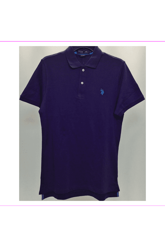 Interlock Polo Shirt,Purple,S