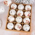 thumbnail image 2 of 2/1pcs 8cm White Christmas Balls Ornament Glitter Christmas Tree Hanging Ball Pendants For Home Xmas 2023 New Year Decor Navidad, 2 of 5