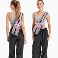 thumbnail image 3 of Book Lover Reading Sling Backpack, Library Shelf Pattern Daypack, I'd Rather Be Reading Crossbody Bag, 3 of 5