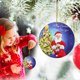 thumbnail image 4 of Adornos navideños Tarjeta colgante de madera de Navidad Decoración de árbol de Navidad de madera de doble cara Wmkox8yii gf9141, 4 of 8