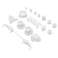 thumbnail image 2 of Juego completo de botones de repuesto para mando de juego, kits de accesorios para Xbox Series XWhite, 2 of 14