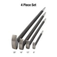thumbnail image 2 of Set Pry Bar Sunex Tools 9804 con cabezal rodante de 15 cm a 50 cm, 4 unidades, 2 of 8