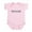 Petal Pink, variant on CafePress - Bodyguard For New Cousin Infant Bodysuit - Baby Light Bodysuit, Size Newborn - 24 Months
