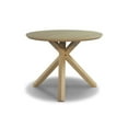 thumbnail image 6 of Cascais 36" Round Table with Tripod Base, Solid Wood with a Blonde Oak Finish, 6 of 8