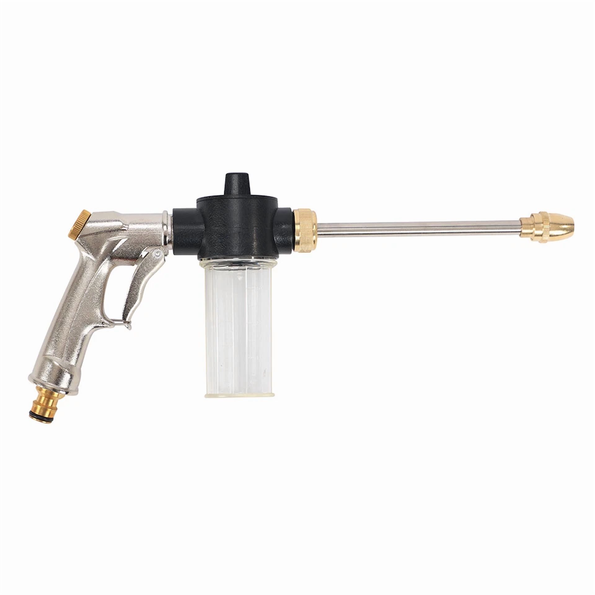 PURELY- High Pressure Water Spray Gun Nozzle Garden Hose Pipe Lawn Car Cleanning Tool